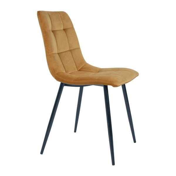 Žute podstavljene blagovaonske stolice u setu 2 kom Middelfart – House Nordic-image-3