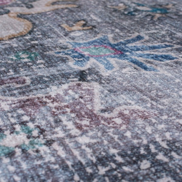Plavo-sivi perivi tepih 230x160 cm Millie - Flair Rugs-image-2