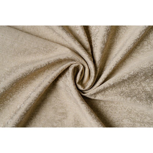 Bež zavjesa od jacquarda 140x260 cm Marciano – Mendola Fabrics-image-2