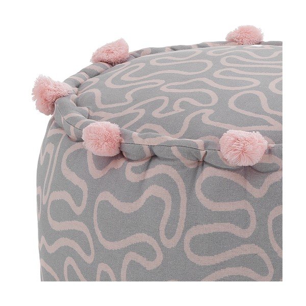 Svijetlo ružičasti/svijetlo sivi tabure Tangle – Tomasucci-image-1