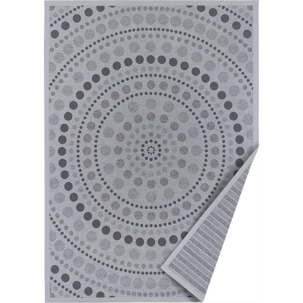 Sivi dvostrani tepih Narma Oola, 70 x 140 cm