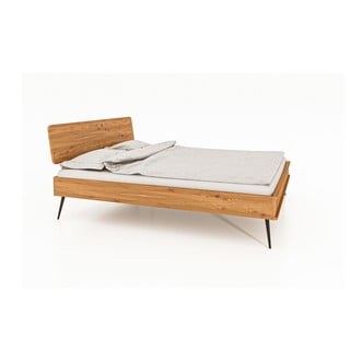 Bračni krevet od hrastovog drveta 160x200 cm Kula 1 - The Beds