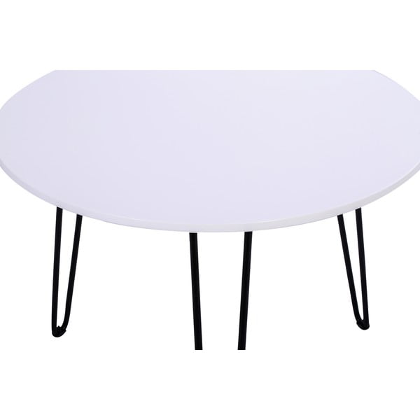 Set od 3 pomoćna stolića Bonami Selection Fabio White-image-4