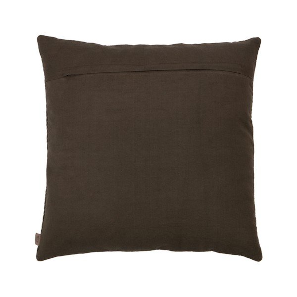 Smeđi pamučni jastuk BePureHome, 50 x 50 cm-image-1