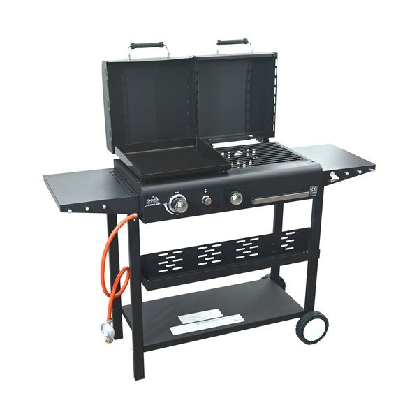 Plinski/na ugljen roštilj Domino 2in1 – Cattara-image-1