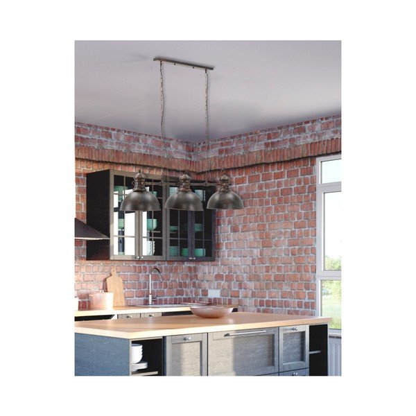 Crna visilica s 3 sjenila Mauro Ferretti Industry-image-3