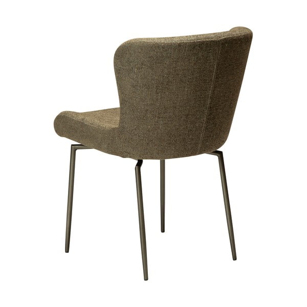 Kaki zelena podstavljena blagovaonska stolica Glam – DAN-FORM Denmark-image-2