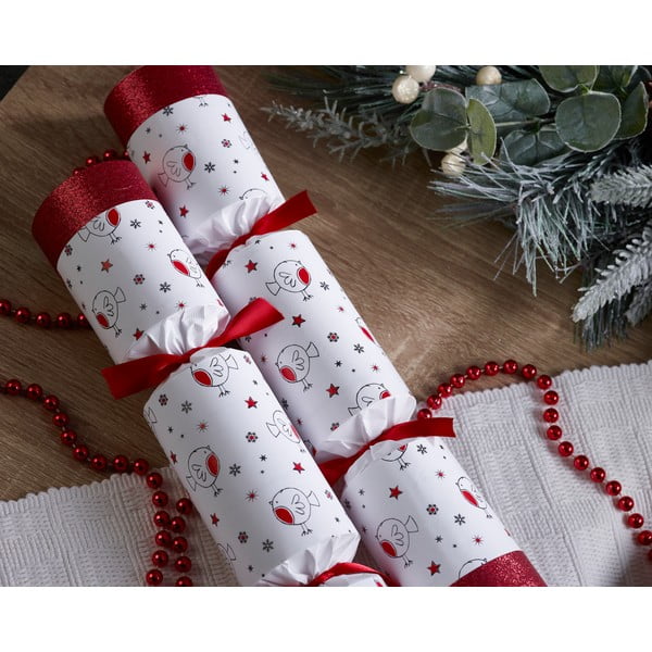 Božićni praskavci u setu 6 kom Racing Robin – Robin Reed-image-1