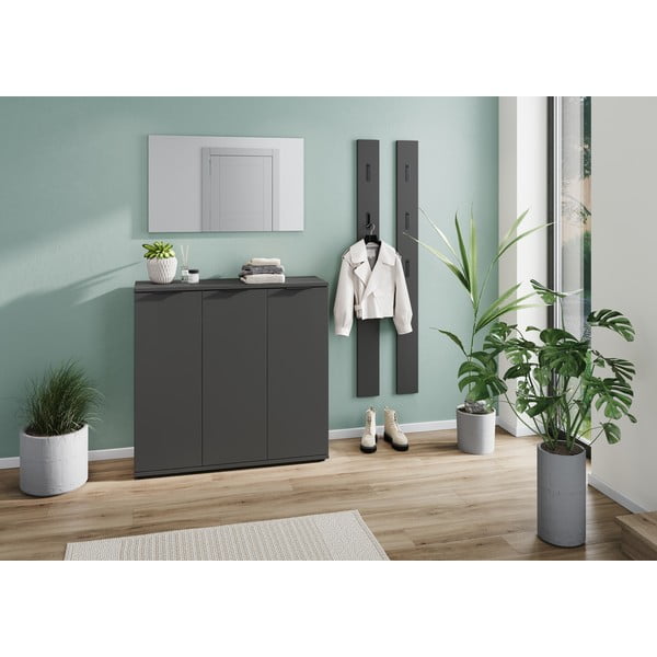 Antracitno sivi ormarić za cipele Stanton – Germania-image-1