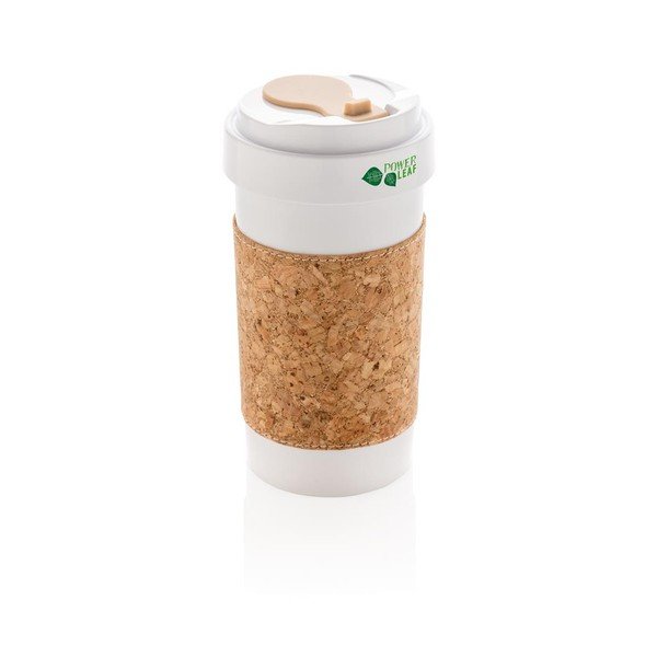 Ekološka termo šalica s plutenim rukavom XD Design Collection ECO, 400 ml-image-2