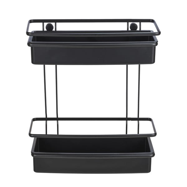 Polica za tuš Wenko Molinella crna, 30 x 35 cm-image-2