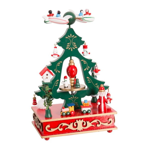 Drvena glazbena igračka (visina 24 cm) Christmas Tree – Casa Selección