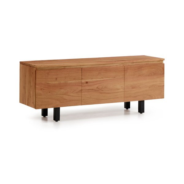 TV komoda od masivnog bagrema u prirodnoj boji 150x58x40 cm Uxue – Kave Home-image-2