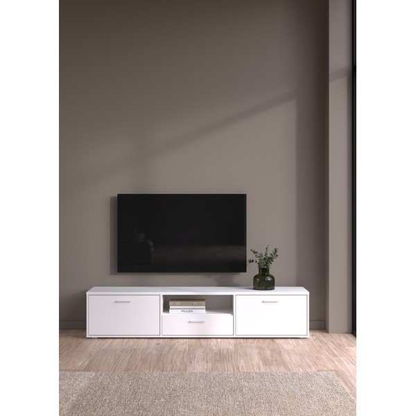 Bijela TV komoda 177x38 cm Media – Tvilum-image-1