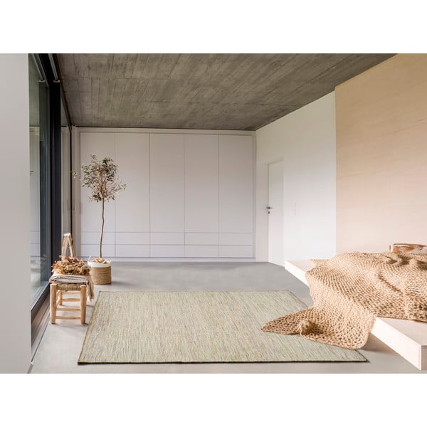 Bež vuneni tepih Universal Kiran Liso, 160 x 230 cm-image-1