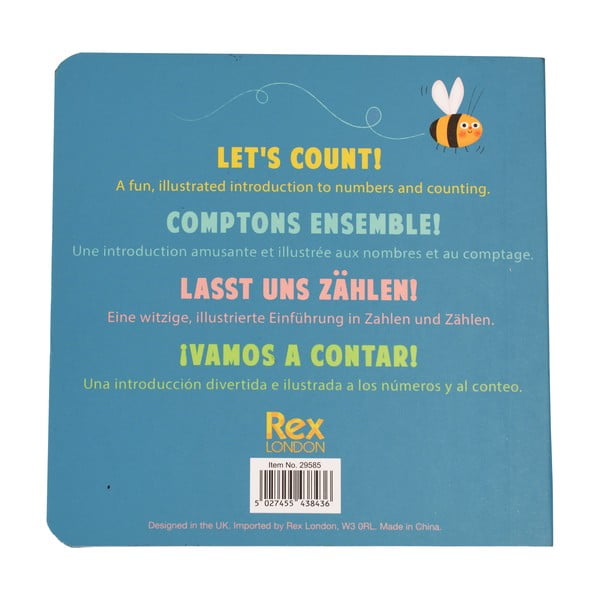 Interaktivna igračka First Numbers Book Animals – Rex London-image-4