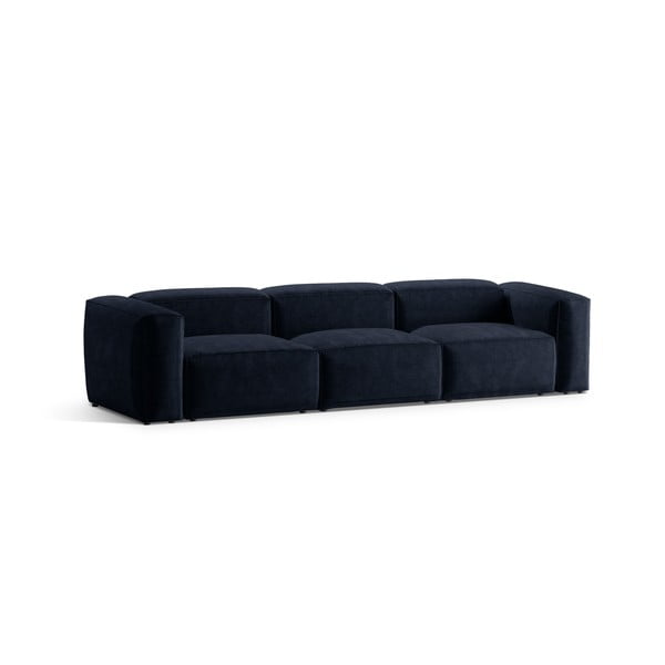 Tamno plava sofa od samta 364 cm Bergamo – Cosmopolitan Design-image-2