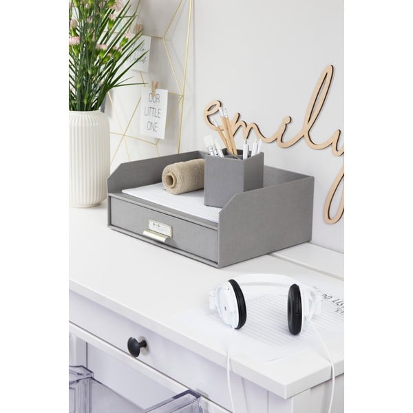 Kartonski uredski organizator za ladicu/za dokumente Walter – Bigso Box of Sweden-image-2