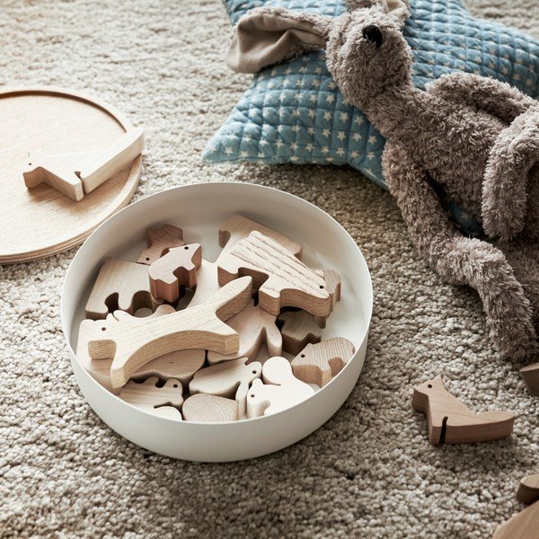 Dekorativna metalna kutija za pohranu Rin – YAMAZAKI-image-3