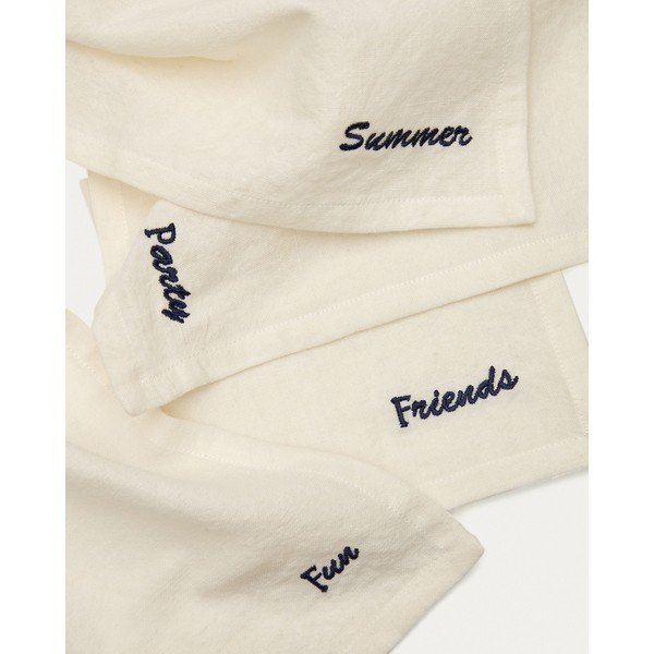 Tekstilni ubrusi u setu 4 kom 40x40 cm Vallcanera – Kave Home-image-2