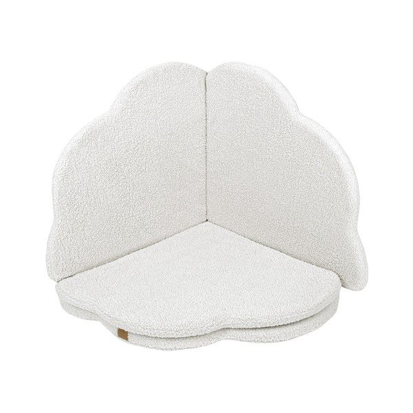 Bijela dječja podloga za igru 160x160 cm – Meowbaby-image-1