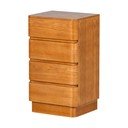 Komoda u prirodnoj boji 40x70x34 cm Fejo – WOOOD