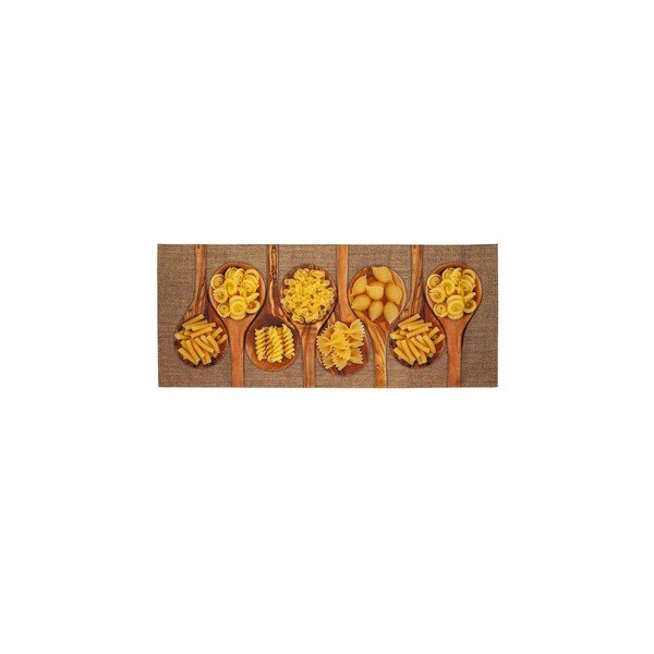 Vrlo izdržljiv kuhinjski tepih Webtappeti Pasta, 60 x 300 cm-image-1