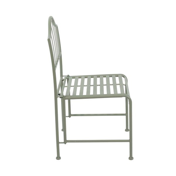 Zelena metalna vrtna stolica – Esschert Design-image-3