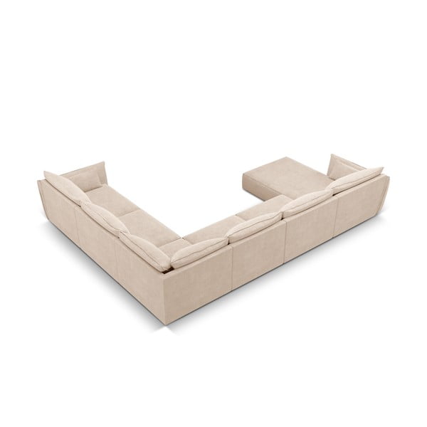 Bež kutna garnitura (desni kut) Vanda - Mazzini Sofas-image-3