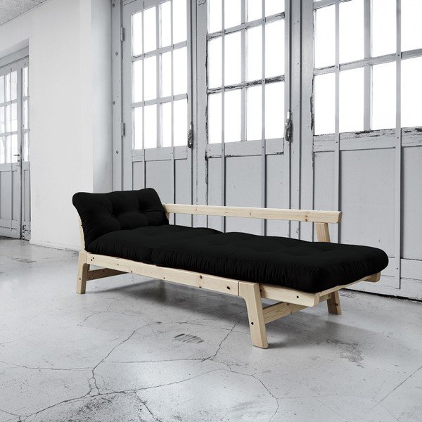 Kauč na razvlačenje Karup Step Natural / Black-image-2