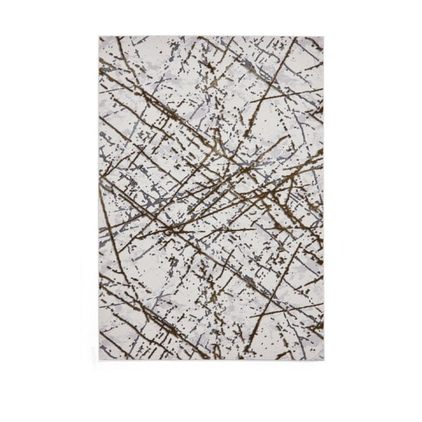 Svijetlo sivi/u zlatnoj boji tepih 120x170 cm Artemis – Think Rugs