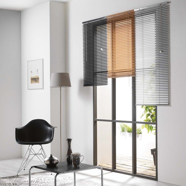 Bijele metalne žaluzine 90x130 cm Venitien – douceur d'intérieur-image-2