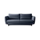 Plava sklopiva/s prostorom za odlaganje sofa od šenila 236 cm Silva – ELTAP