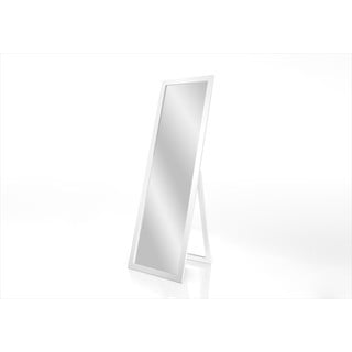 Podno ogledalo u bijelom okviru Styler Sicilia, 46 x 146 cm