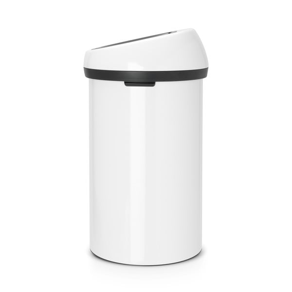 Bijela željezna kanta za smeće na dodir 60 l Touch Bin – Brabantia-image-1