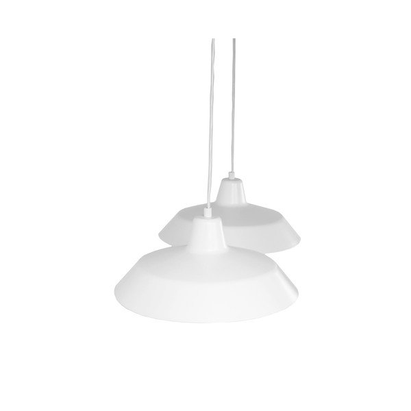 Bijela dvodjelna viseća lampa Sotto Luce Cinco-image-3