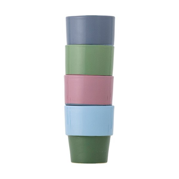 Šalice u setu 4 kom za cappuccino glinene 150 ml Ewan – Bloomingville-image-4