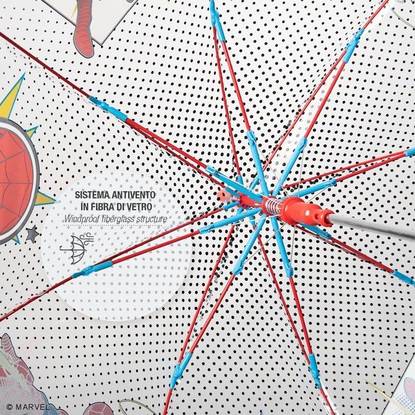Ambiance Spiderman Marvel prozirni dječji kišobran otporan na vjetar, ⌀ 74 cm-image-1