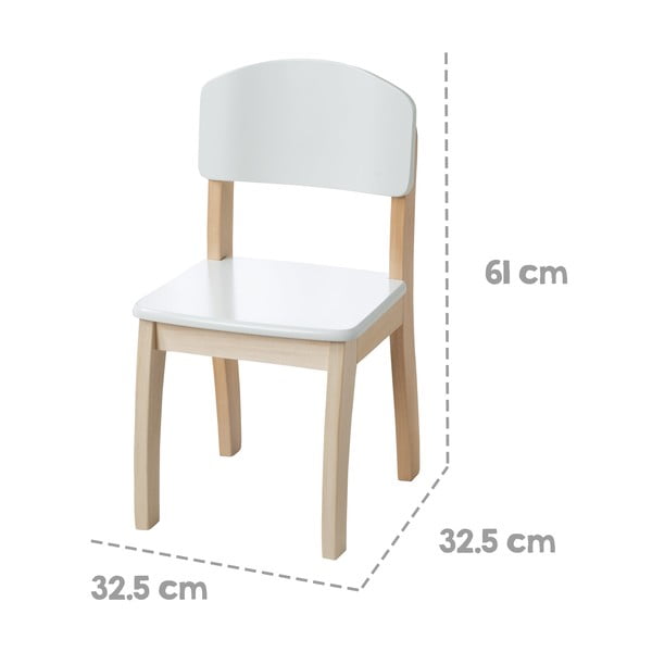 Bijela dječja stolica – Roba-image-2