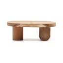 Stolić za kavu od masivnog drva munggura u prirodnoj boji 60x90 cm Mosi – Kave Home