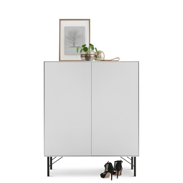 Bijelo-crna visoka komoda 91x111 cm Edge by Hammel - Hammel Furniture-image-1