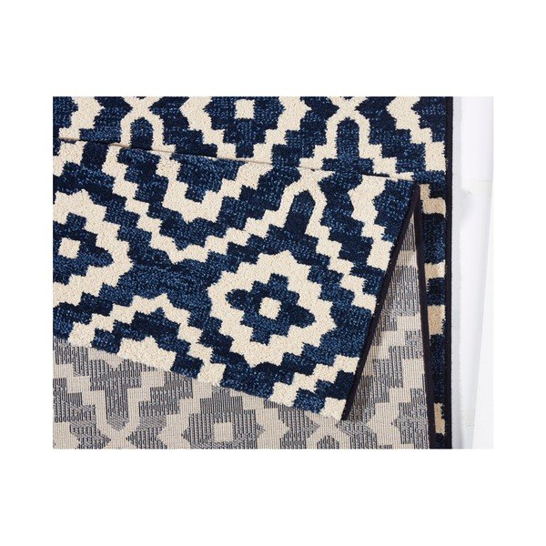 Plavi tepih Mint Rugs Diamond Ornamental, 80 x 150 cm-image-2