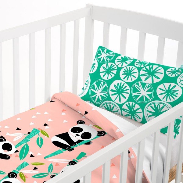 Moshi Moshi Panda Vrtna posteljina, 100 x 135 cm-image-1