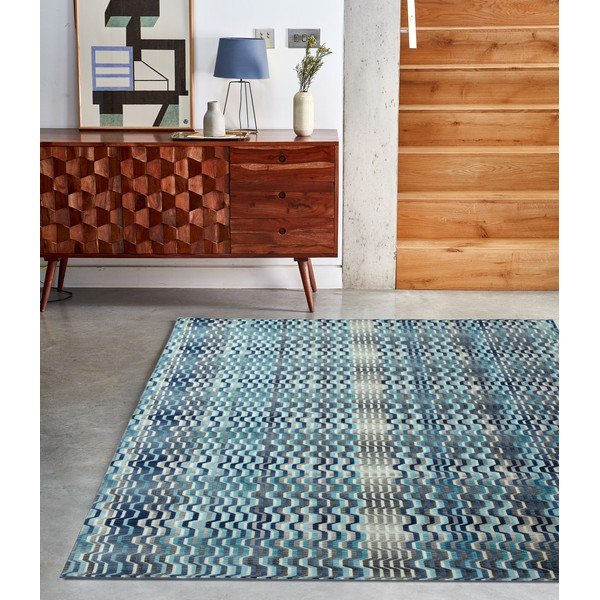Plavi tepih Asiatic Carpets Wave, 160 x 230 cm-image-3