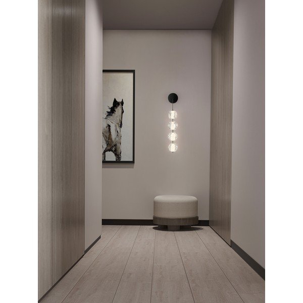 Mat crna metalna LED zidna lampa Ifos – Nova Luce-image-1