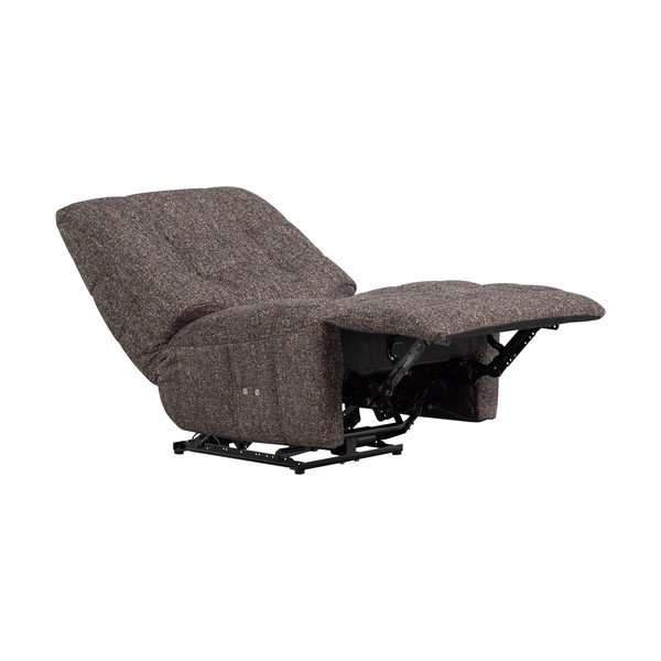 Antracitno siva fotelja za opuštanje s podesivim nagibom Hein – WOOOD-image-2