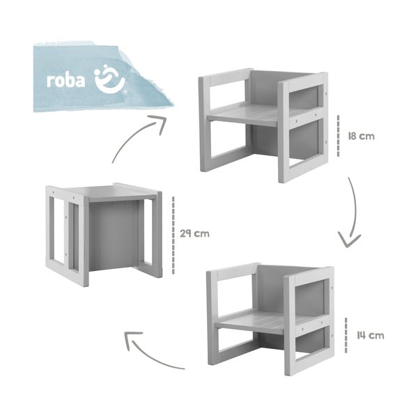 Siva dječja stolica – Roba-image-2