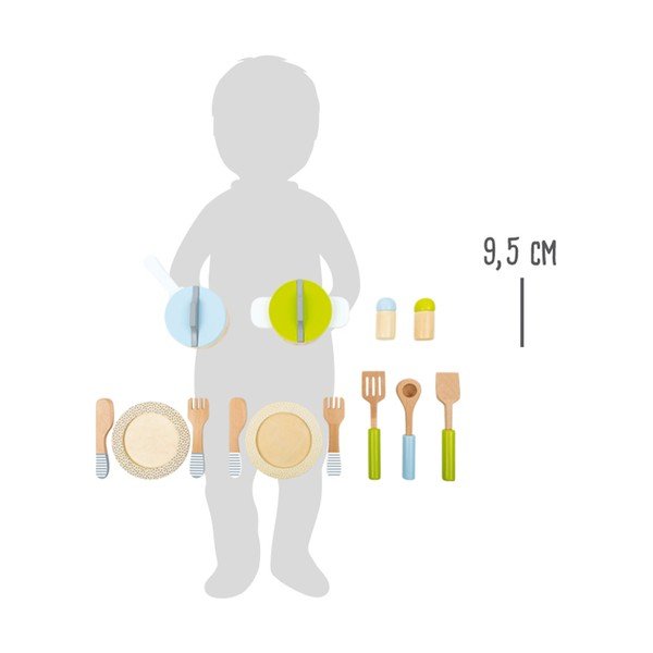 Drveni dječji kuhinjski set Legler Play Kitchen-image-3