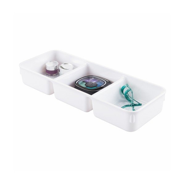 Bijeli organizator InterDesign Rain, dužine 34 cm-image-1