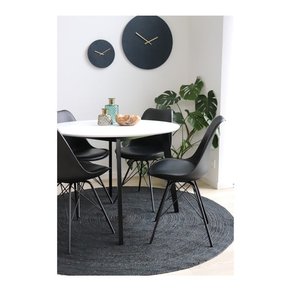 Tamnosivi okrugli tepih House Nordic Bombay, ø 150 cm-image-1